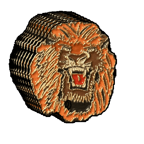 Wedding Lion Sticker by Pinned Pins