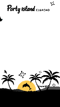 Filter Caribbean Sticker by Party Island Curacao