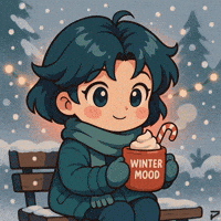Snow Falling Hana GIF by Persona