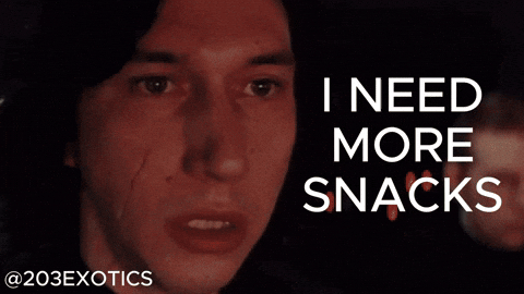 203EXOTICSNACKS giphyupload star wars snack foodie GIF