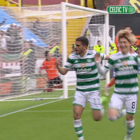 Celebration Japan GIF by Celtic Football Club