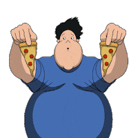 Hungry Nom Nom Sticker