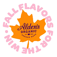 Fall Sticker by Alden's Organic Ice Cream