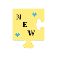 New Post Puzzle Sticker