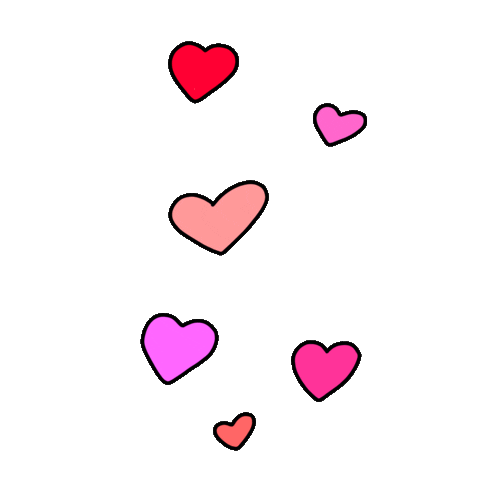 Heart Love Sticker by Poppy Deyes