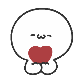 maboroshi giphyupload love heart ドキドキ Sticker