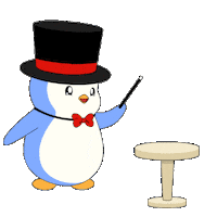 6 7 Penguin Sticker by Pudgy Penguins