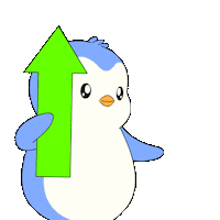 Crypto Penguin Sticker by Pudgy Penguins
