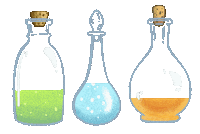 Magic Bottle Sticker by Mysľomágovia