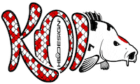 Koi Carp Sticker by Hotspot Design