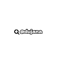 dujana watermark Sticker