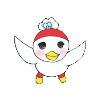ColaKingOffical bird flying 飛 飛翔 Sticker