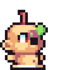 badkidgames baby games fly kid Sticker