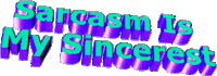 blue Sticker by AnimatedText