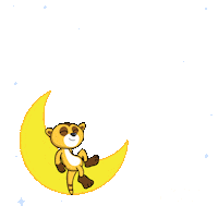 To The Moon Wow Sticker by VeeFriends