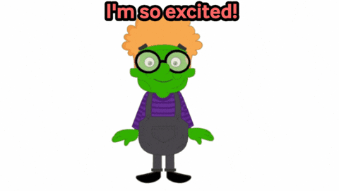 Excited Monster Dance GIF by Cool School