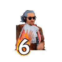 6 Foot 7 Sticker