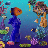 Vacation Ocean GIF by The LSD Hotel