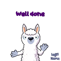 Sheep Llama Sticker by VeeFriends