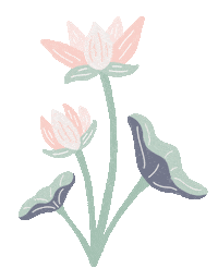 sticker flower by michneo