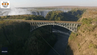 Frenchman Bungee Jumps Off Victoria Falls Bridge 6 Times in 1 Day