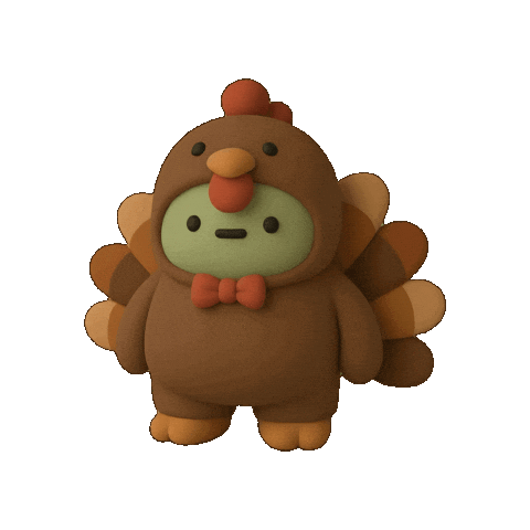 Thanksgiving Turkey Sticker