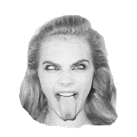 tongue cara STICKER by imoji