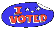 Sticker Voting Sticker by nina tsur