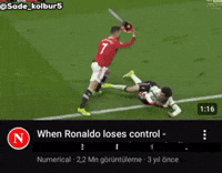 Ronaldo Lose Control GIF