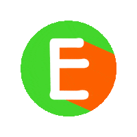 Orange Abc Sticker