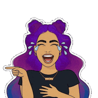 Tears Of Joy Wow Sticker by World Of Women