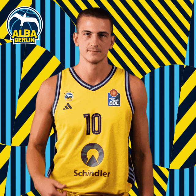 Tim Schneider Basketball GIF by ALBA BERLIN