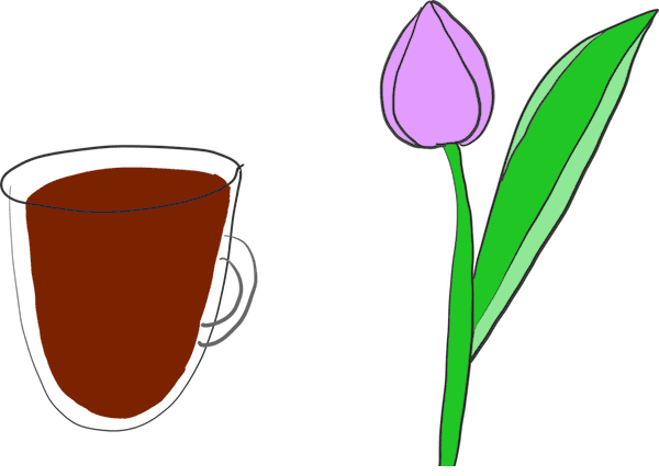 coffee drawing Sticker by Go Get 'Em Tiger