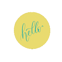 craftynib hello sun yellow goodmorning Sticker