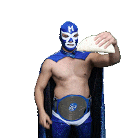 maskadorestacoshopaz wrestling wrestler lucha lucha libre Sticker