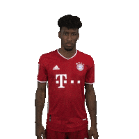 Kingsley Coman Kiss Sticker by FC Bayern Munich