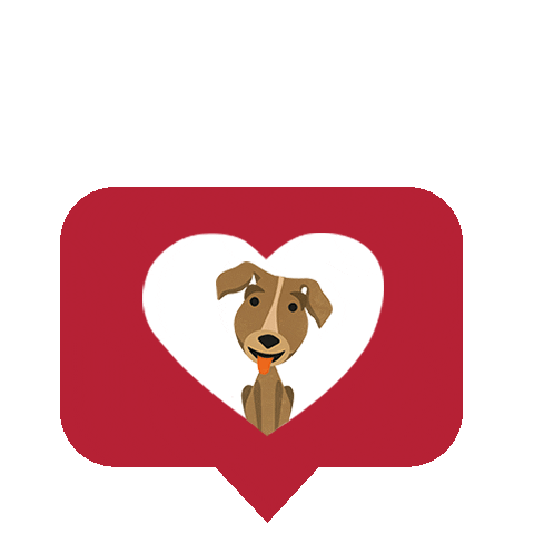 Dog Love Sticker by TASSO e.V.