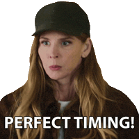 Perfect Timing Just In Time Sticker by NETFLIX