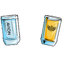 cheers shots Sticker by Tequila Avión