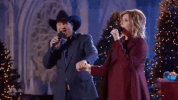 christmas in rockefeller center tricia yearwood GIF by NBC