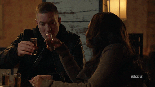 Tv Show Drinking GIF by Power