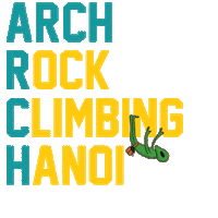Bouldering Sticker by ARCH Rock Climbing Hanoi