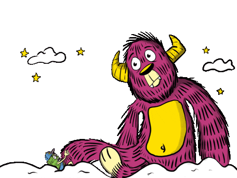 monstersrulebooks giphyupload thumbs up eating eat Sticker