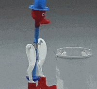 drinking bird GIF