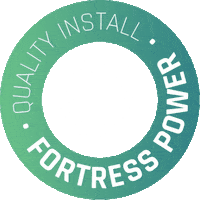 FortressPower power energy solar charge Sticker