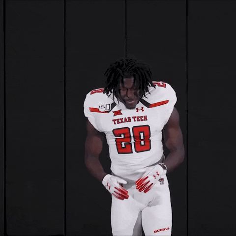 Texas Tech Red Raiders Football Reaction Pack GIF by Texas Tech Football