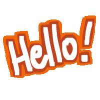Hello Sticker
