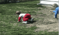 knock out tackle GIF
