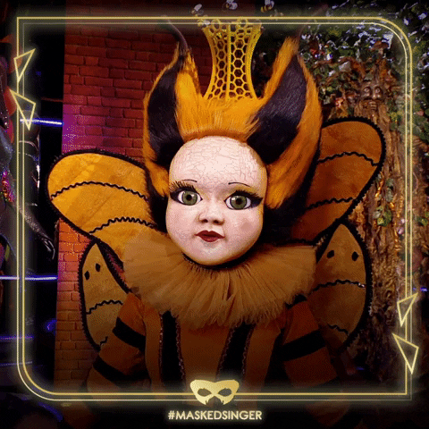 Queen Bee GIF by The Masked Singer UK