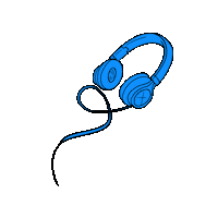 Azul Masques Sticker